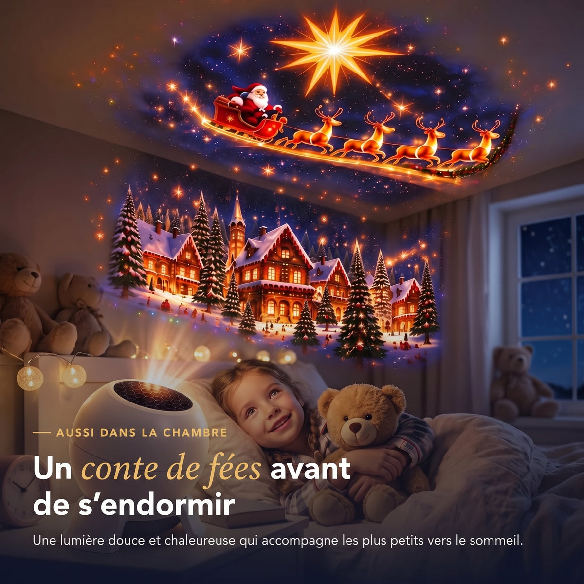 Fiabella™ – Projecteur Magique de Noël