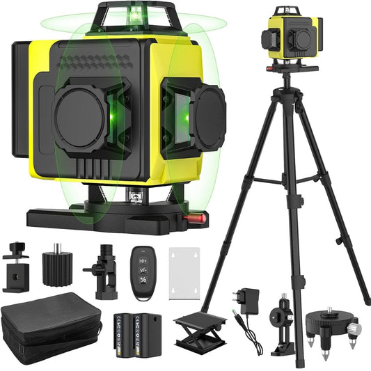 Niveau laser 4D 360° à nivellement automatique