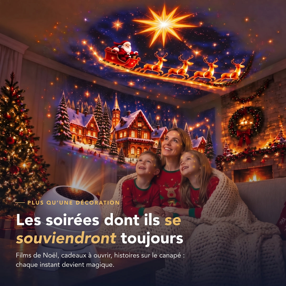 Fiabella™ – Projecteur Magique de Noël