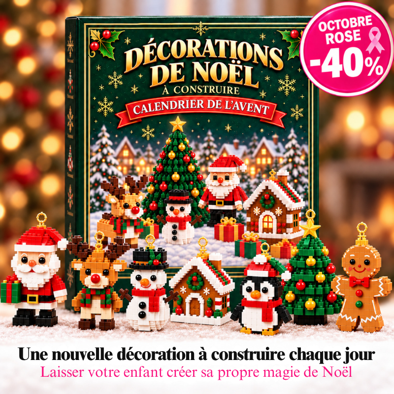 24 Décorations à Construire | Calendrier de l'Avent