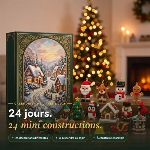 Avventina™ – Calendrier de l'Avent avec 24 mini décorations à construire