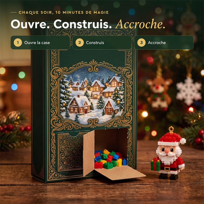 Avventina™ – Calendrier de l'Avent avec 24 mini décorations à construire