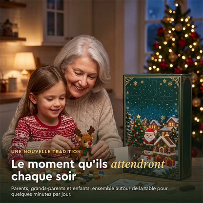 Avventina™ – Calendrier de l'Avent avec 24 mini décorations à construire